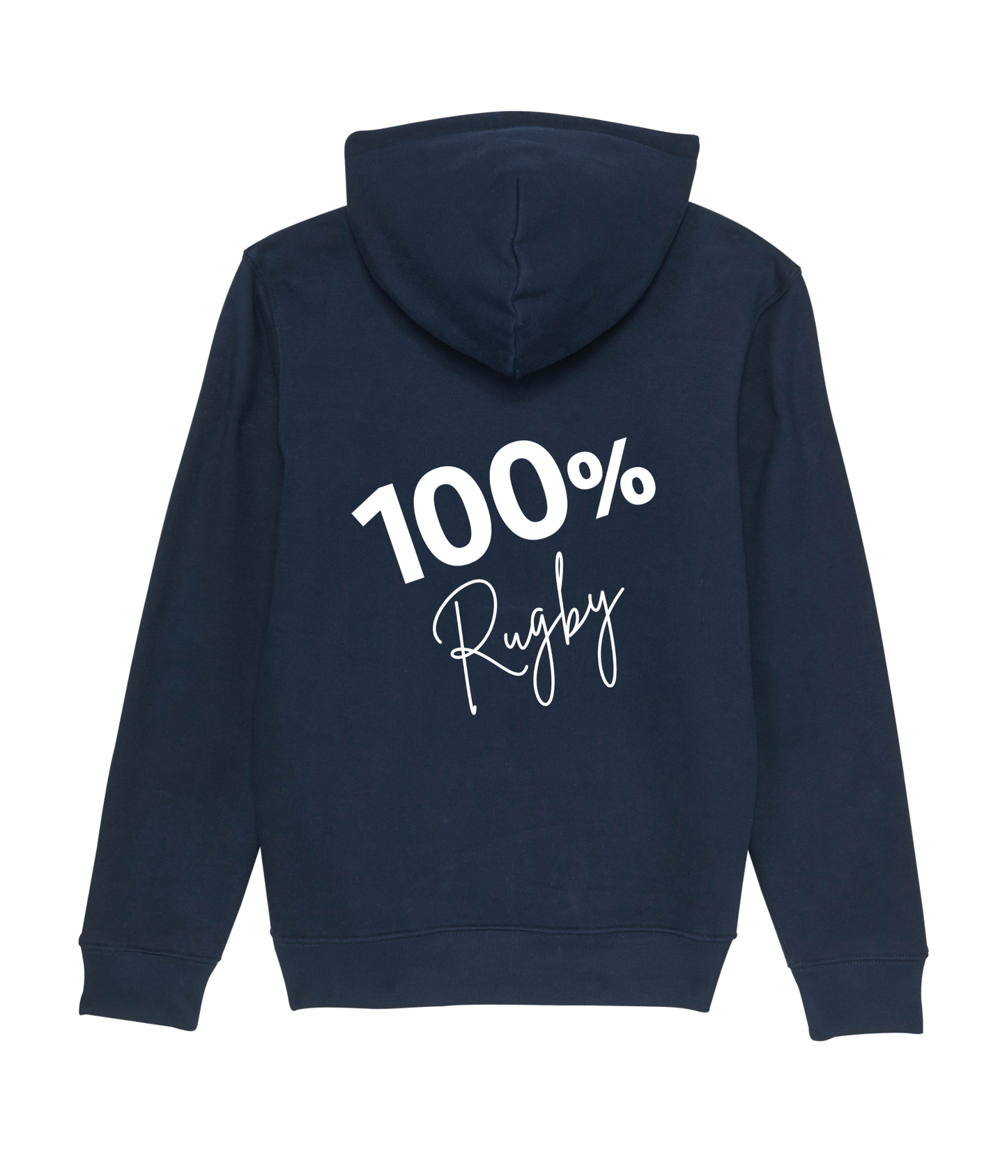 Stonyhurst Experience 100% Rugby Navy Hoodie (Mens/Unisex)