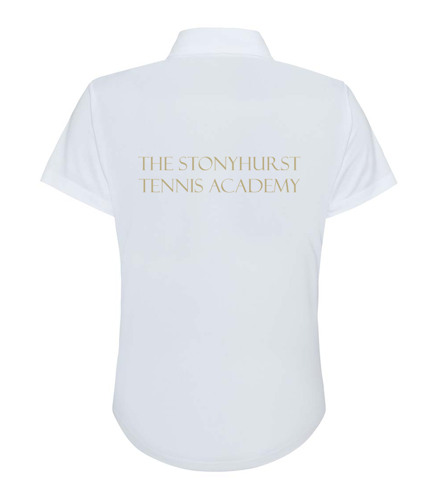 College Tennis Academy Organic Polo Shirt (Womens)