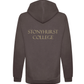 Stonyhurst College Organic Zip Hoodie (Dark Grey)