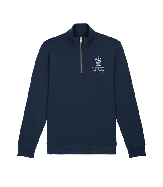 Stonyhurst Golf Academy Organic 1/4 Zip Sweatshirt